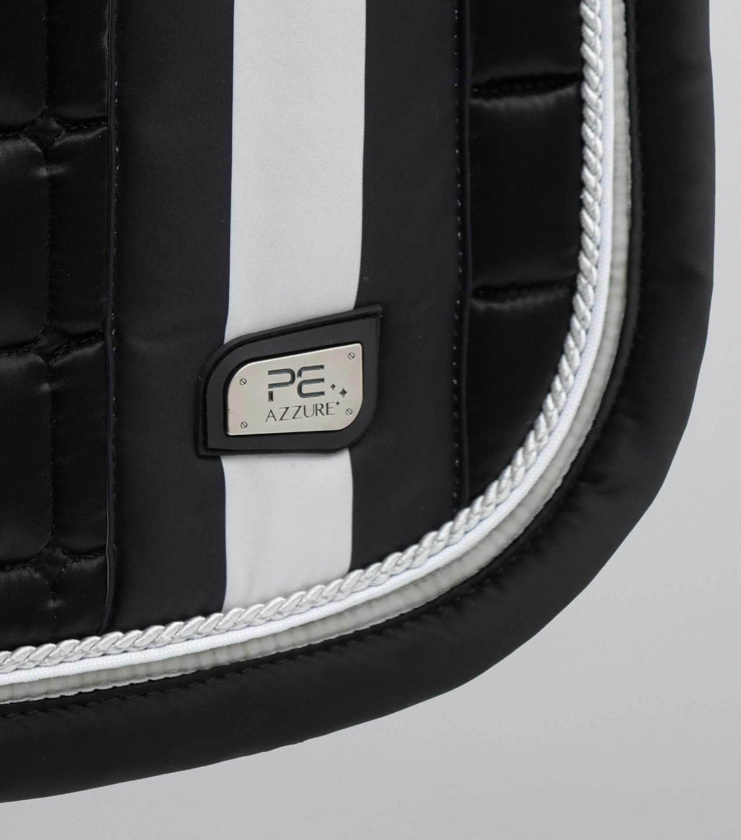 Premier Equine Azzure Anti-Slip Satin GP/ Jump Square Black - N P Equestrian & Pet Supplies Ltd