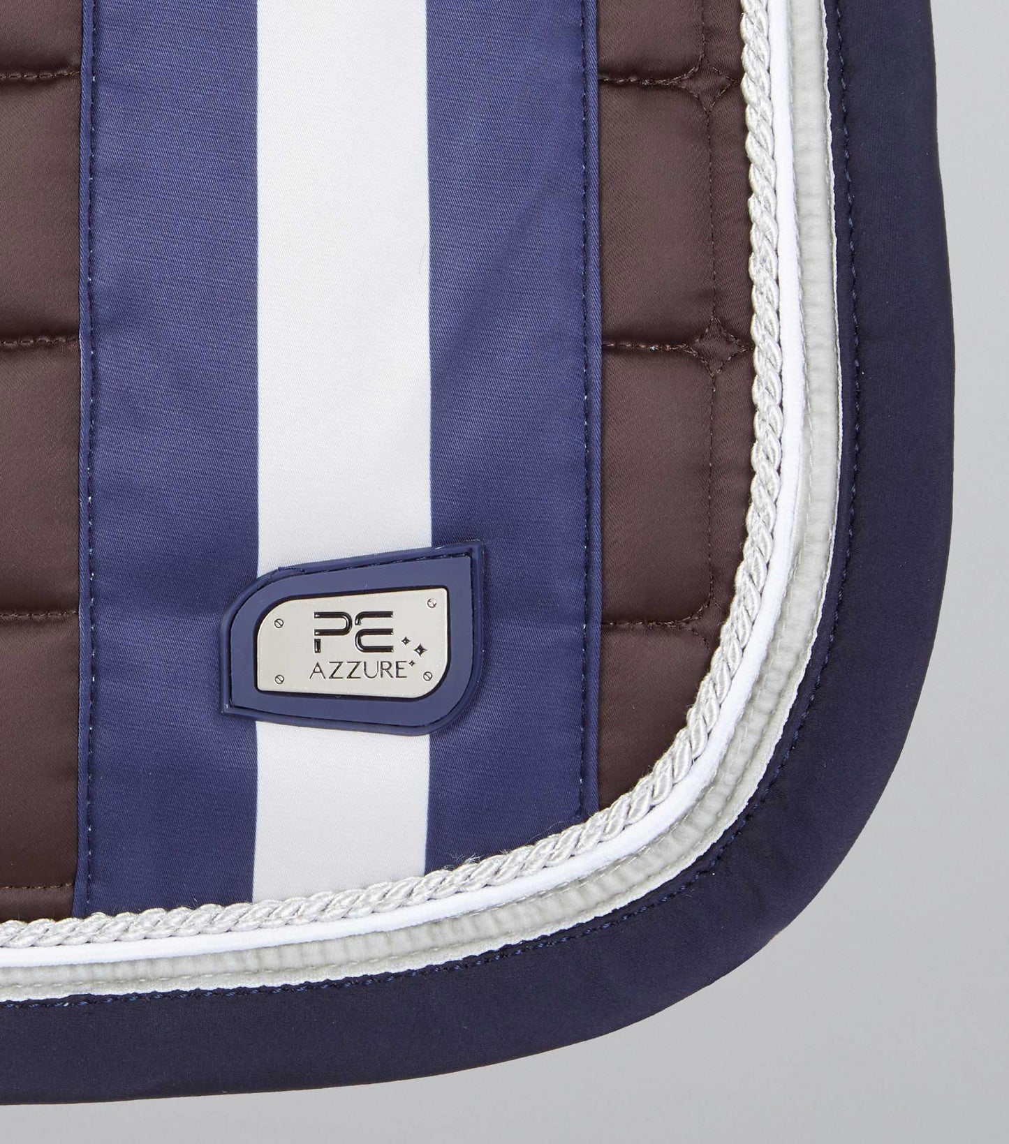 Premier Equine Azzure Anti-Slip Satin GP/ Jump Square Brown