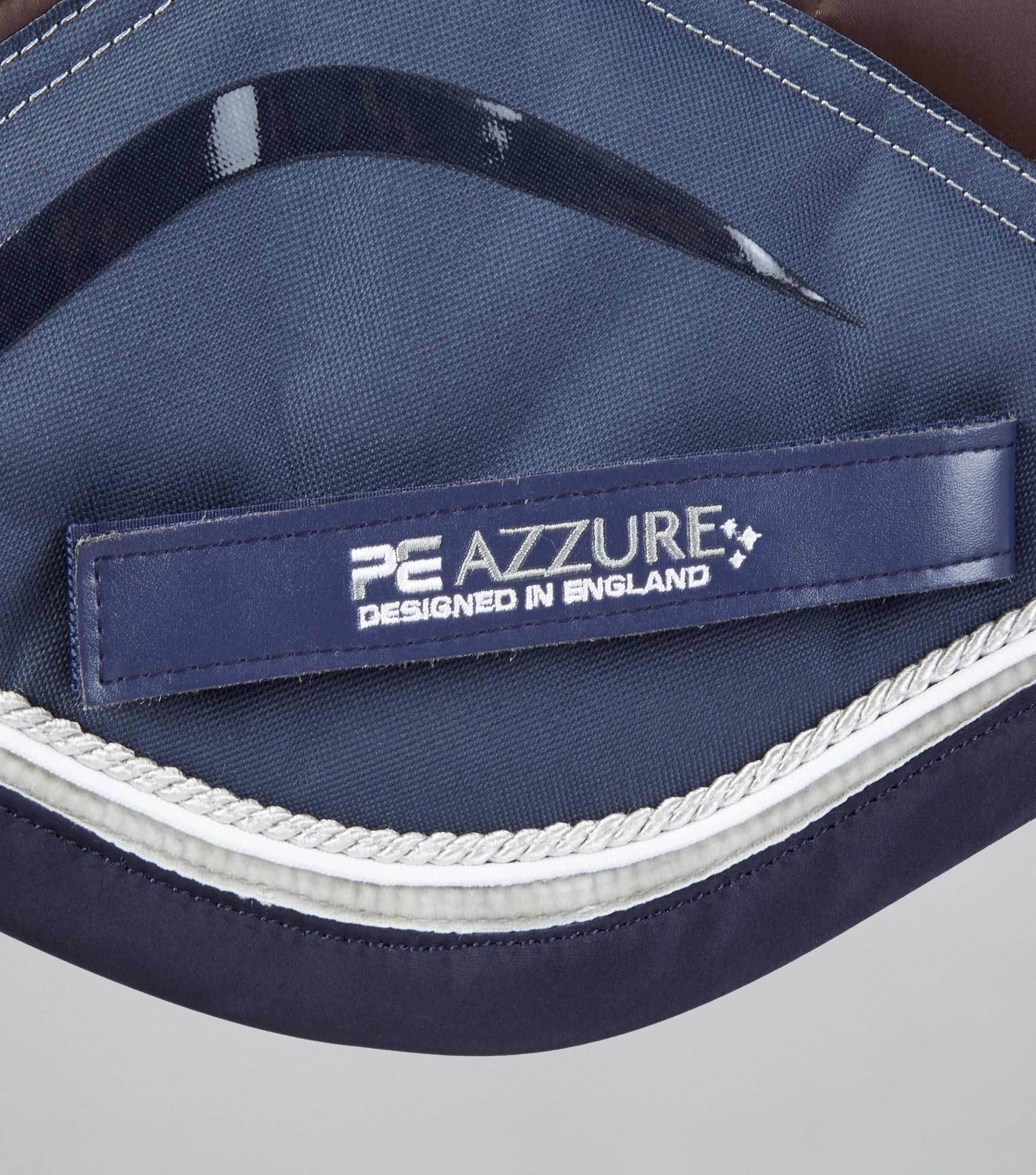 Premier Equine Azzure Anti-Slip Satin GP/ Jump Square Brown - N P Equestrian & Pet Supplies Ltd