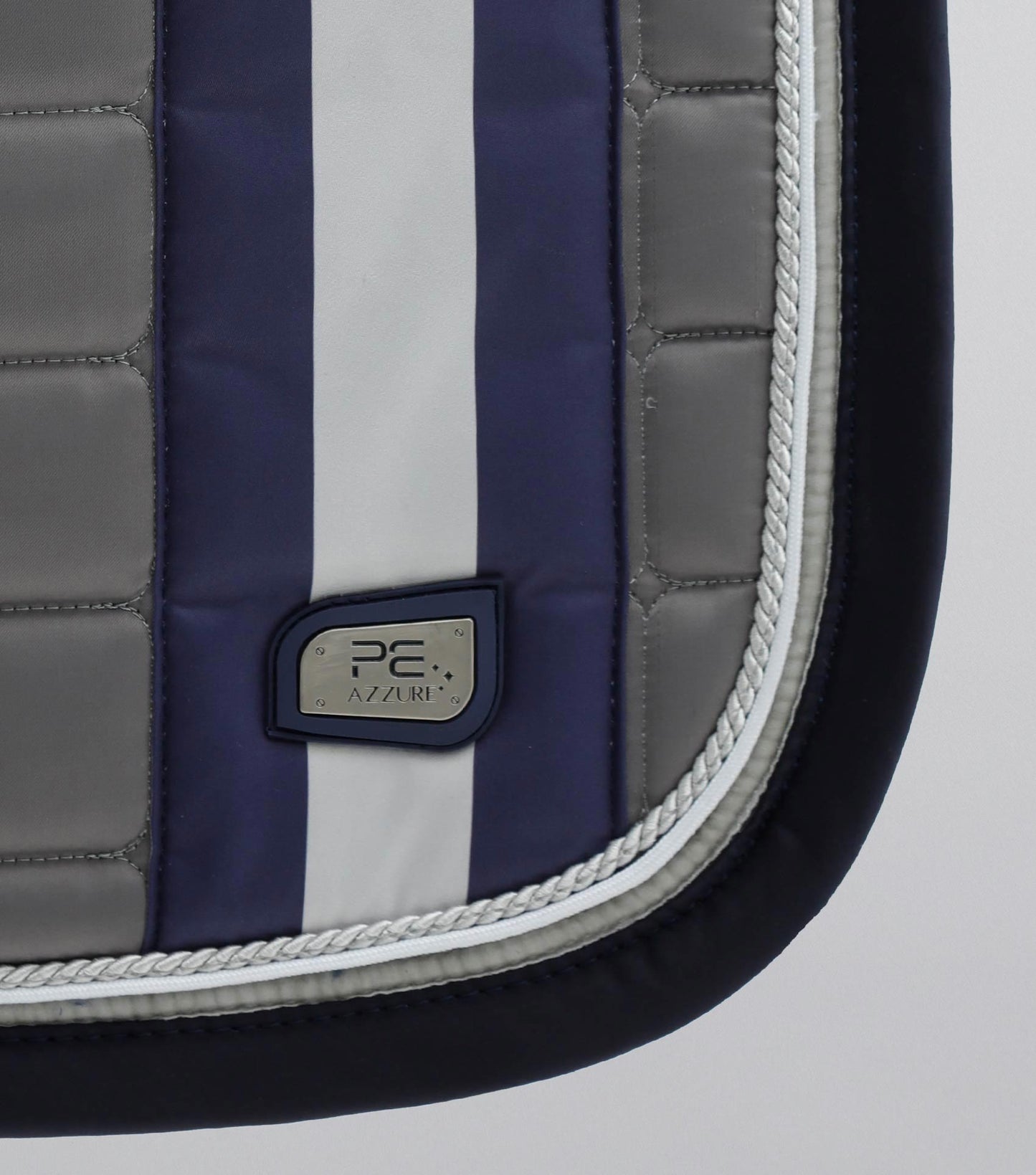 Premier Equine Azzure Anti-Slip Satin GP/ Jump Square Grey
