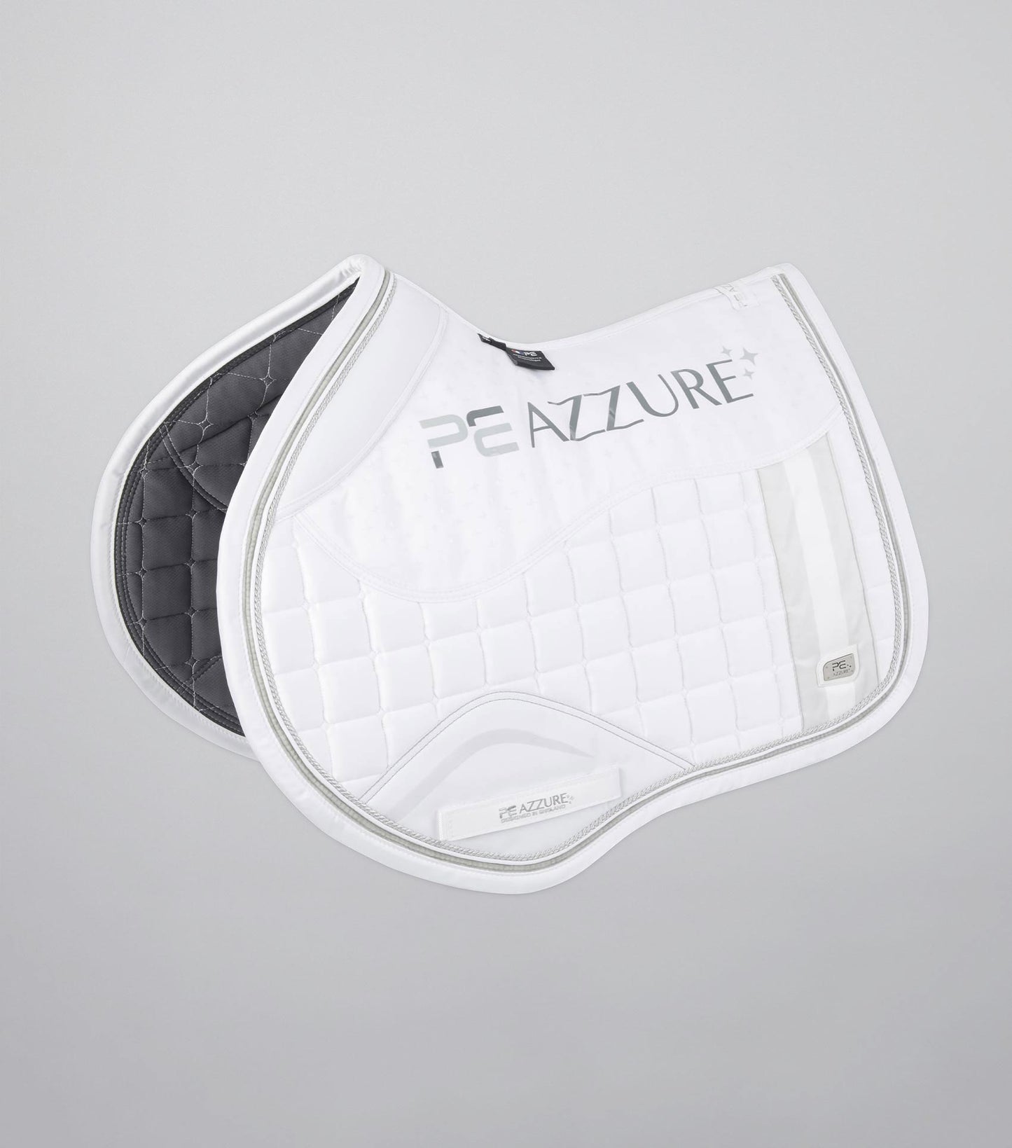 Premier Equine Azzure Anti-Slip Satin GP/ Jump Square White