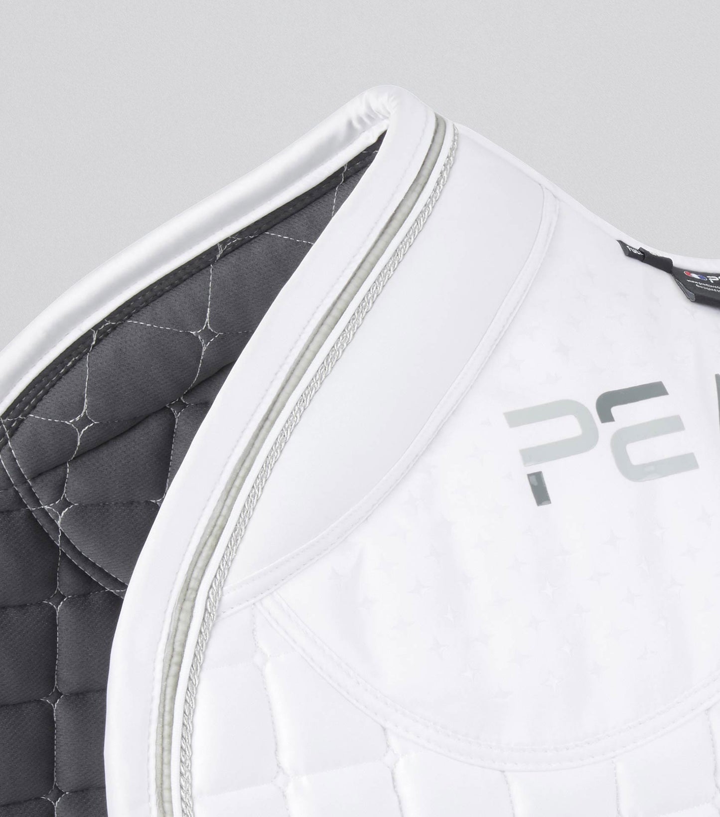 Premier Equine Azzure Anti-Slip Satin GP/ Jump Square White