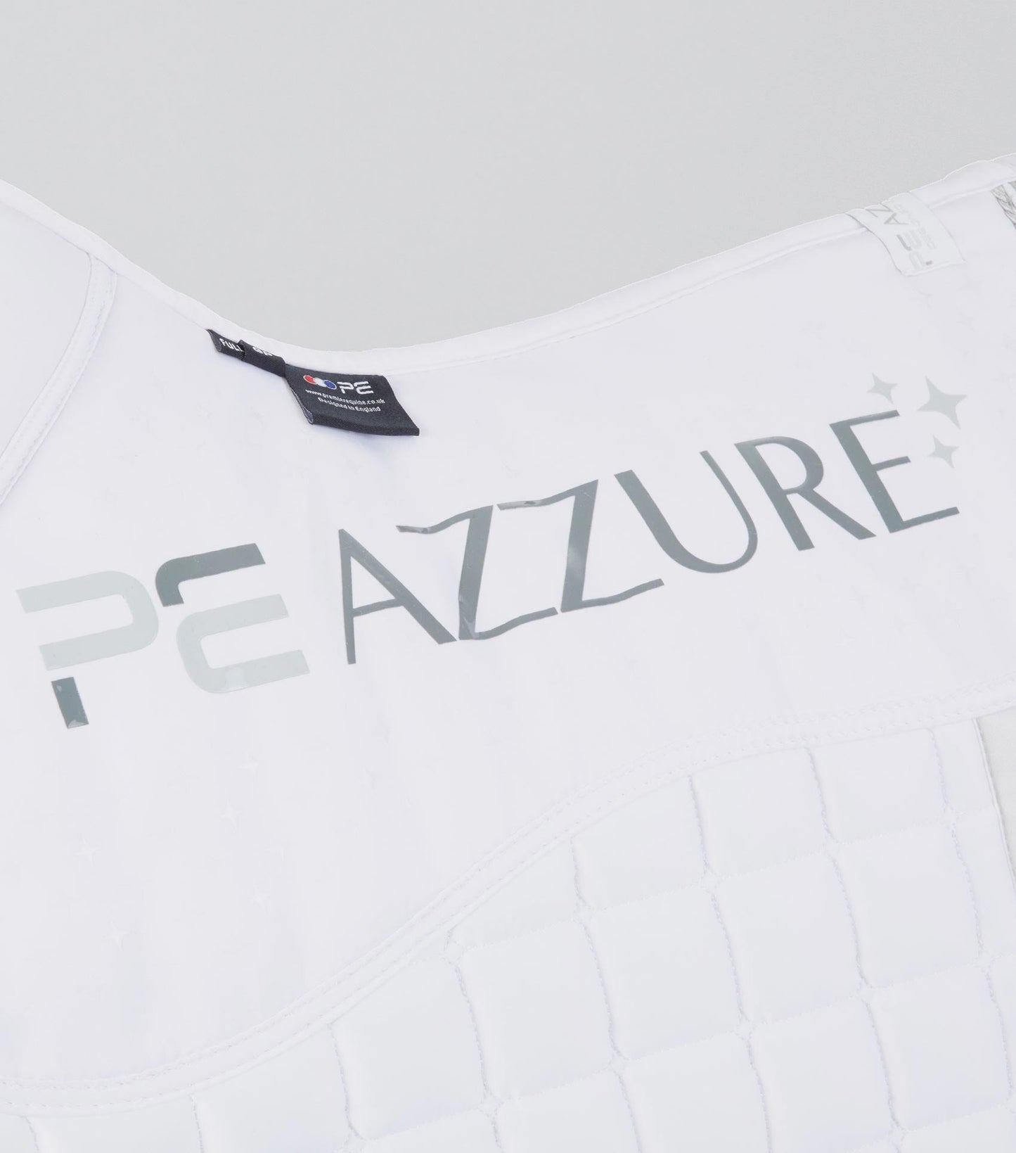 Premier Equine Azzure Anti-Slip Satin GP/ Jump Square White