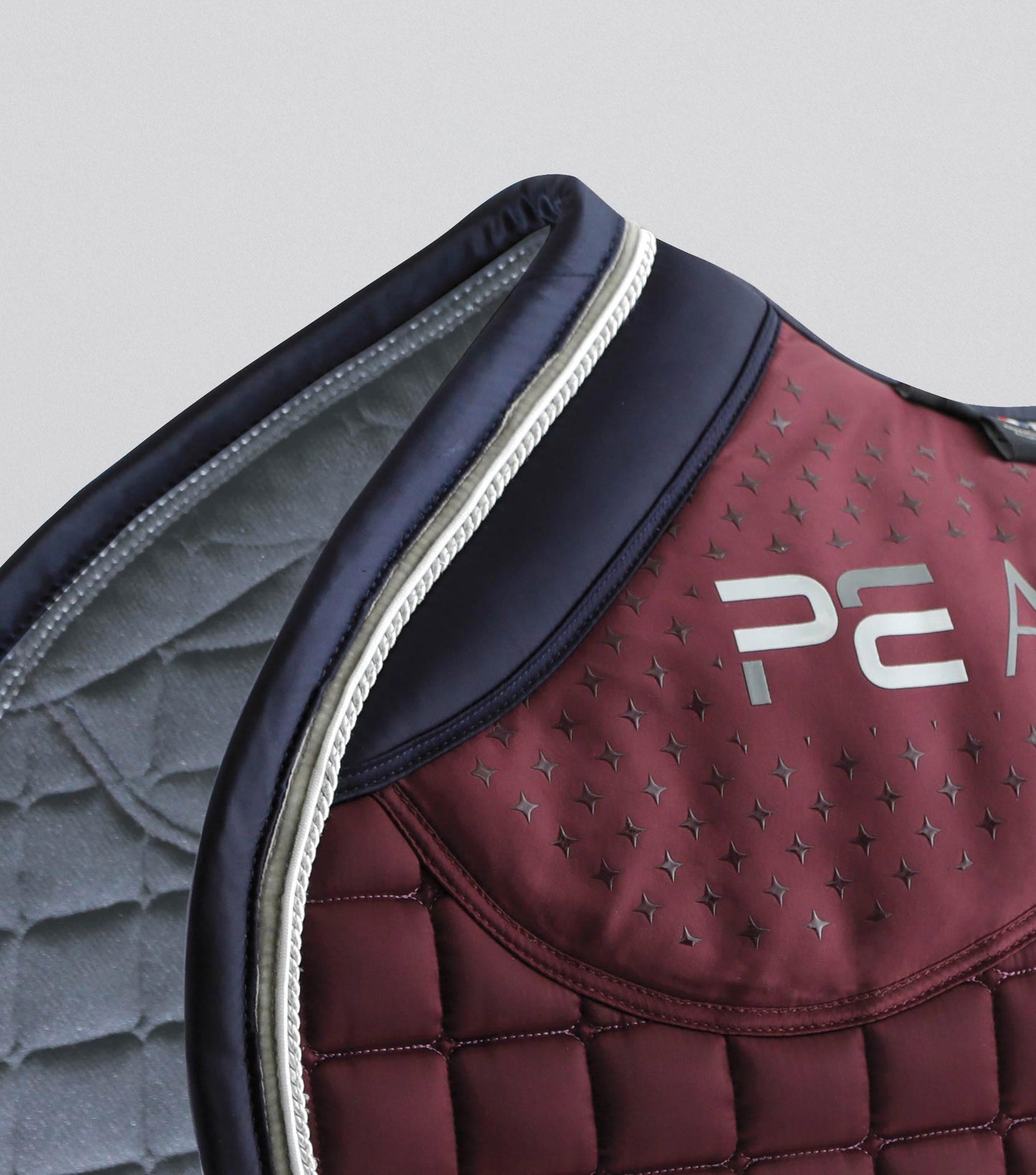 Premier Equine Azzure Anti-Slip Satin GP/ Jump Square Wine