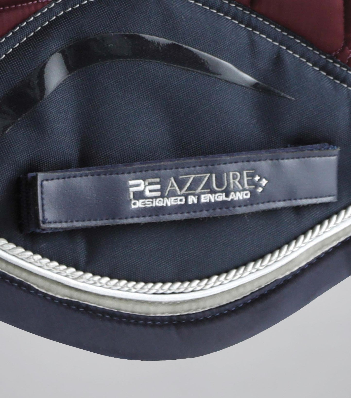 Premier Equine Azzure Anti-Slip Satin GP/ Jump Square Wine