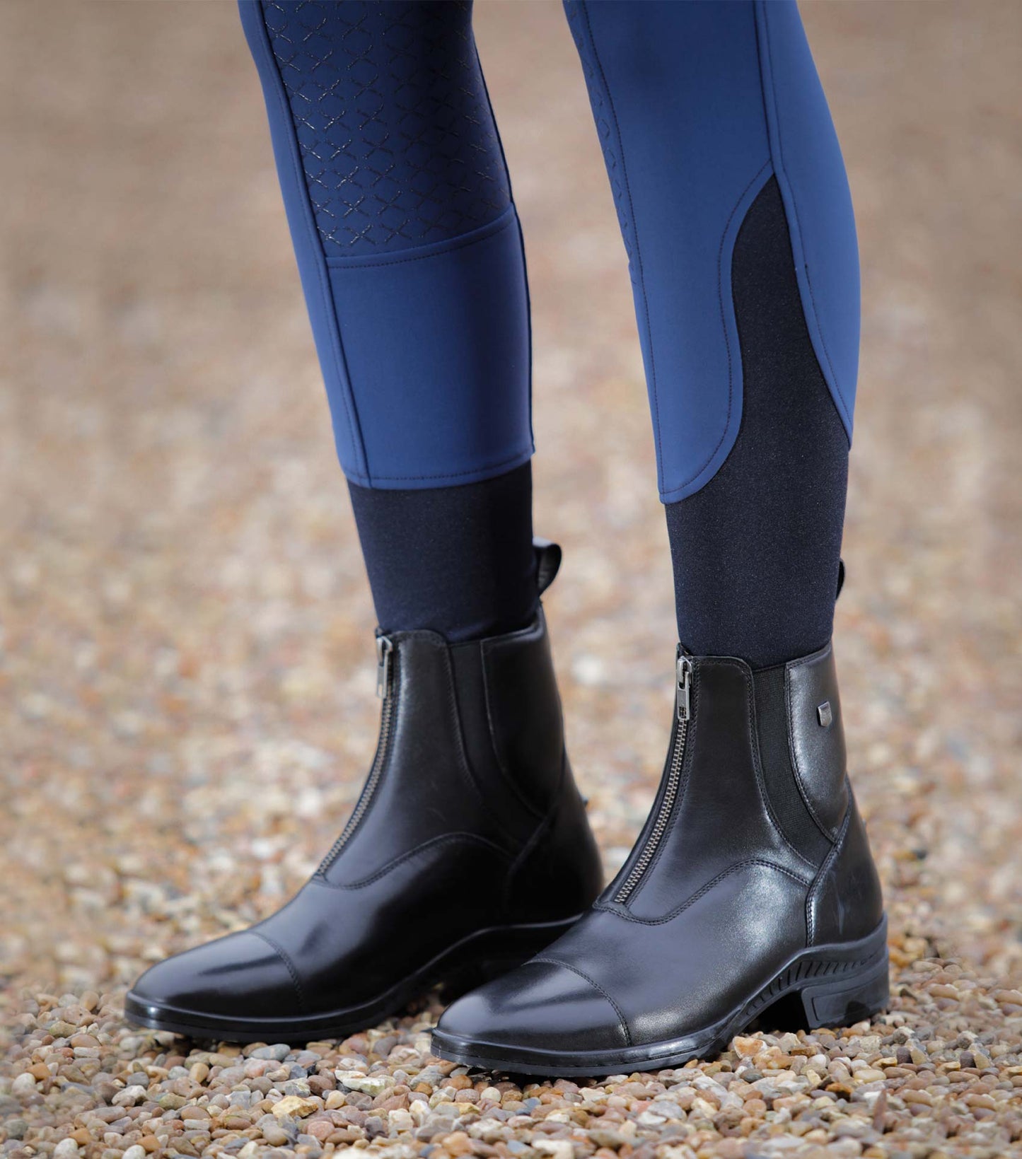 Premier Equine Balmoral Leather Paddock/Riding Boot Black