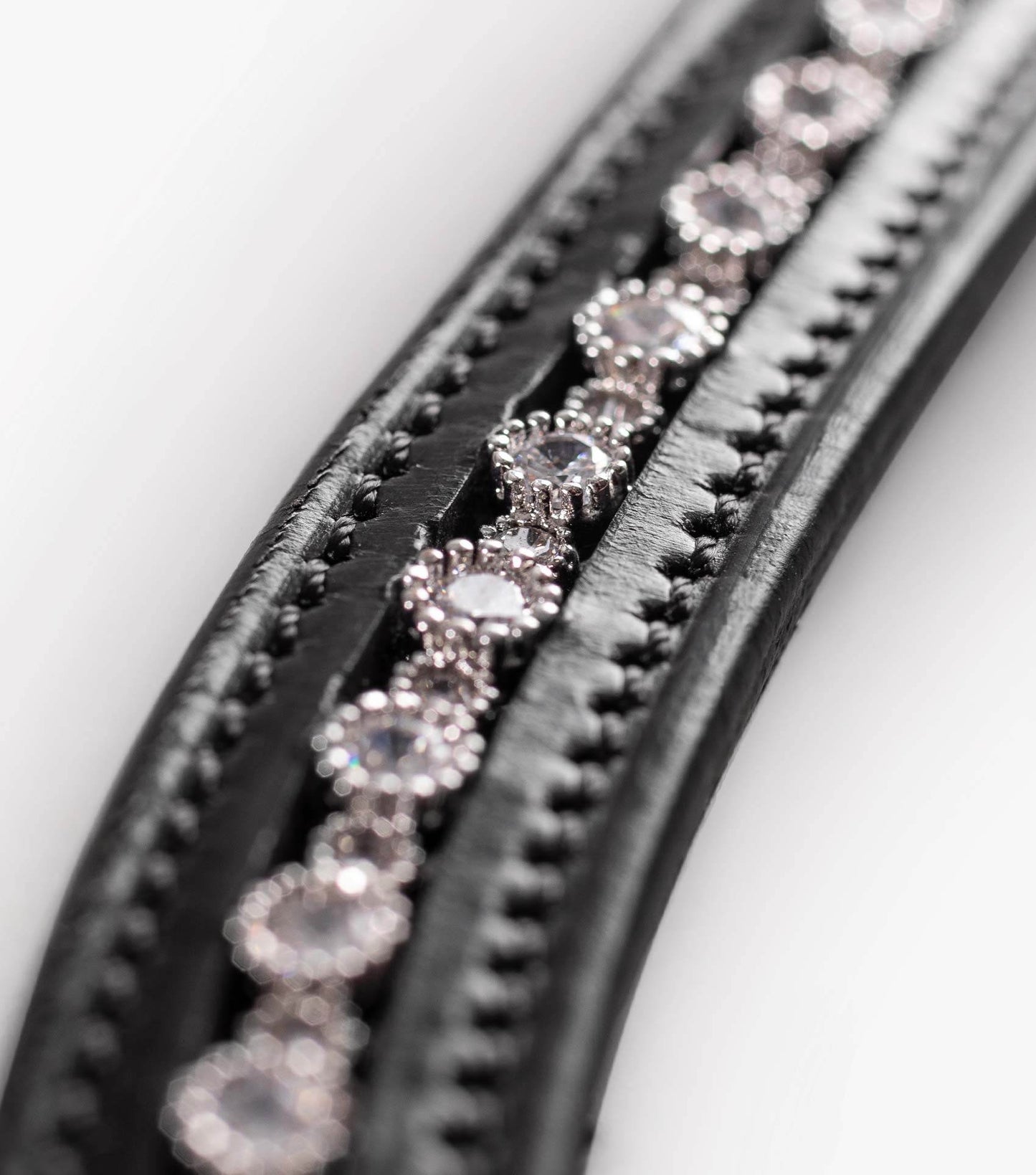 Premier Equine Bergamo Shaped Diamante Browband - N P Equestrian & Pet Supplies Ltd