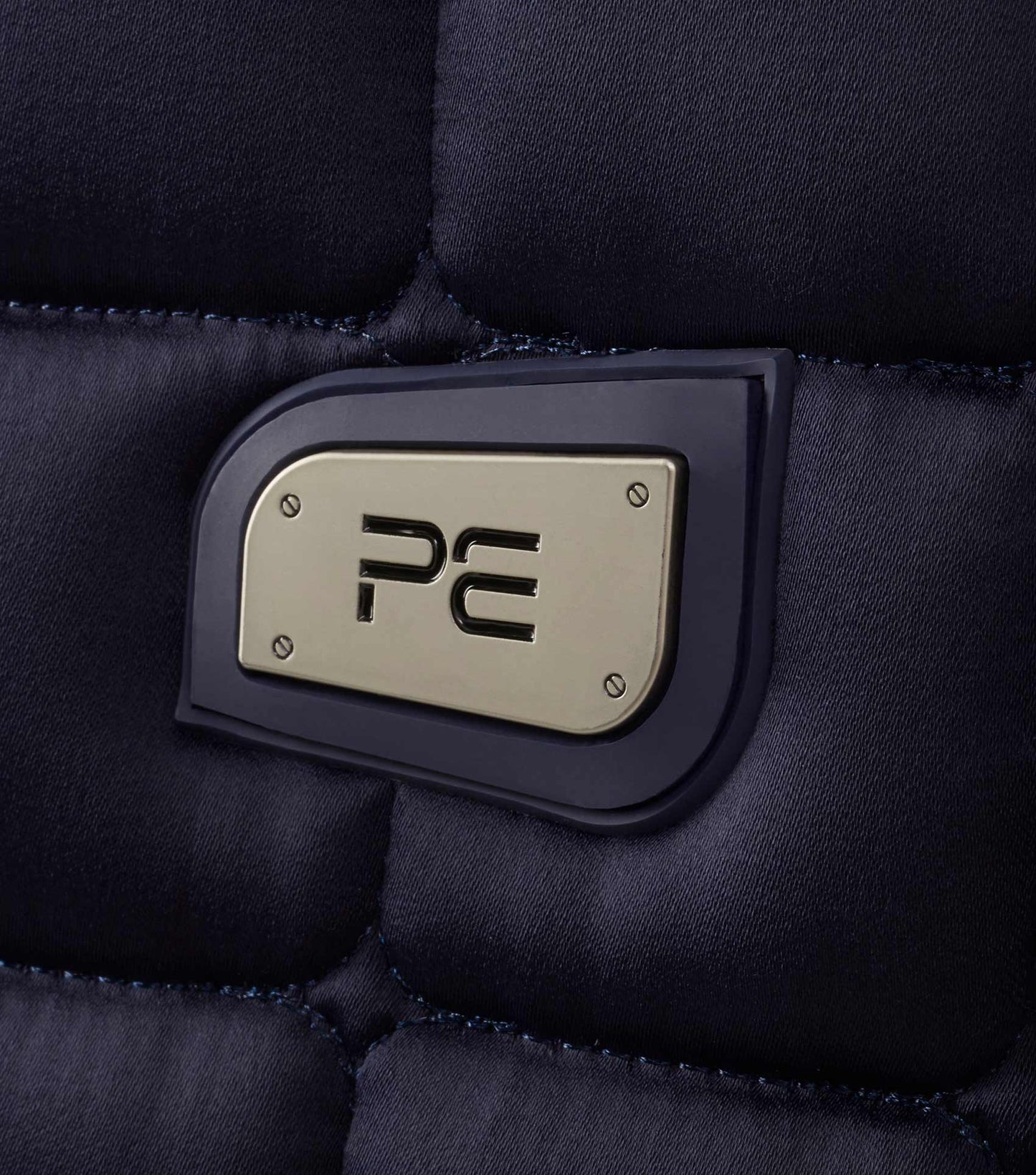Premier Equine Capella Close Contact Merino Wool Dressage Square Navy/Natural Wool