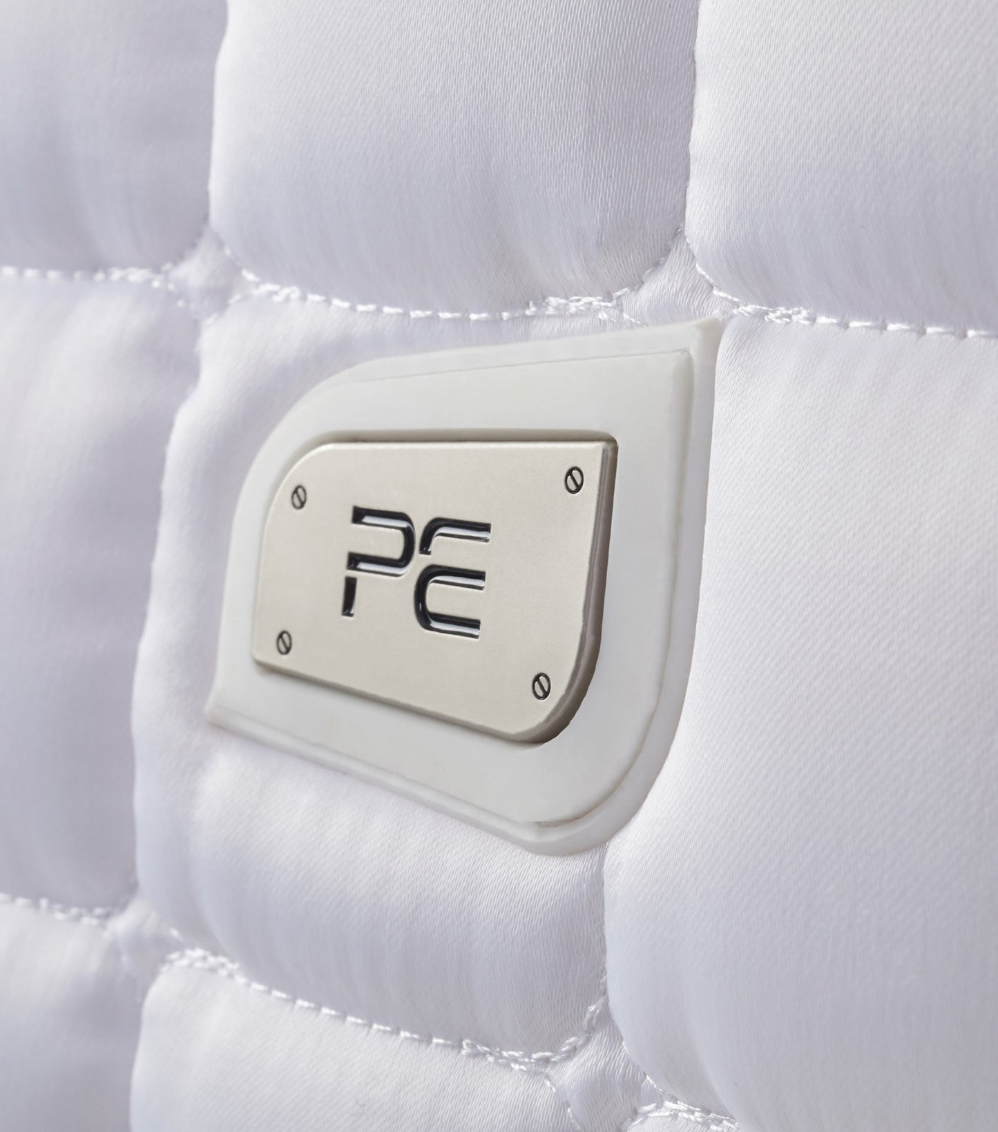 Premier Equine Capella Close Contact Merino Wool Dressage Square White/Natural Wool
