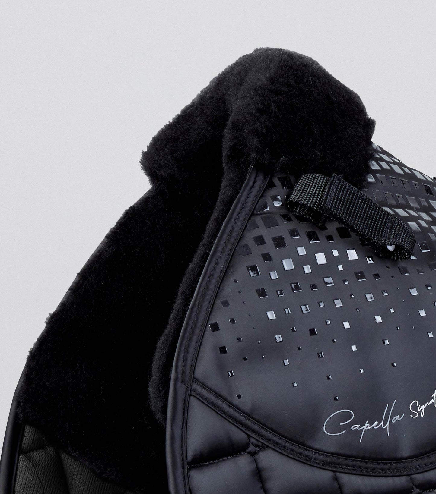 Premier Equine Capella Close Contact Merino Wool GP/Jump Square Black/Black Wool