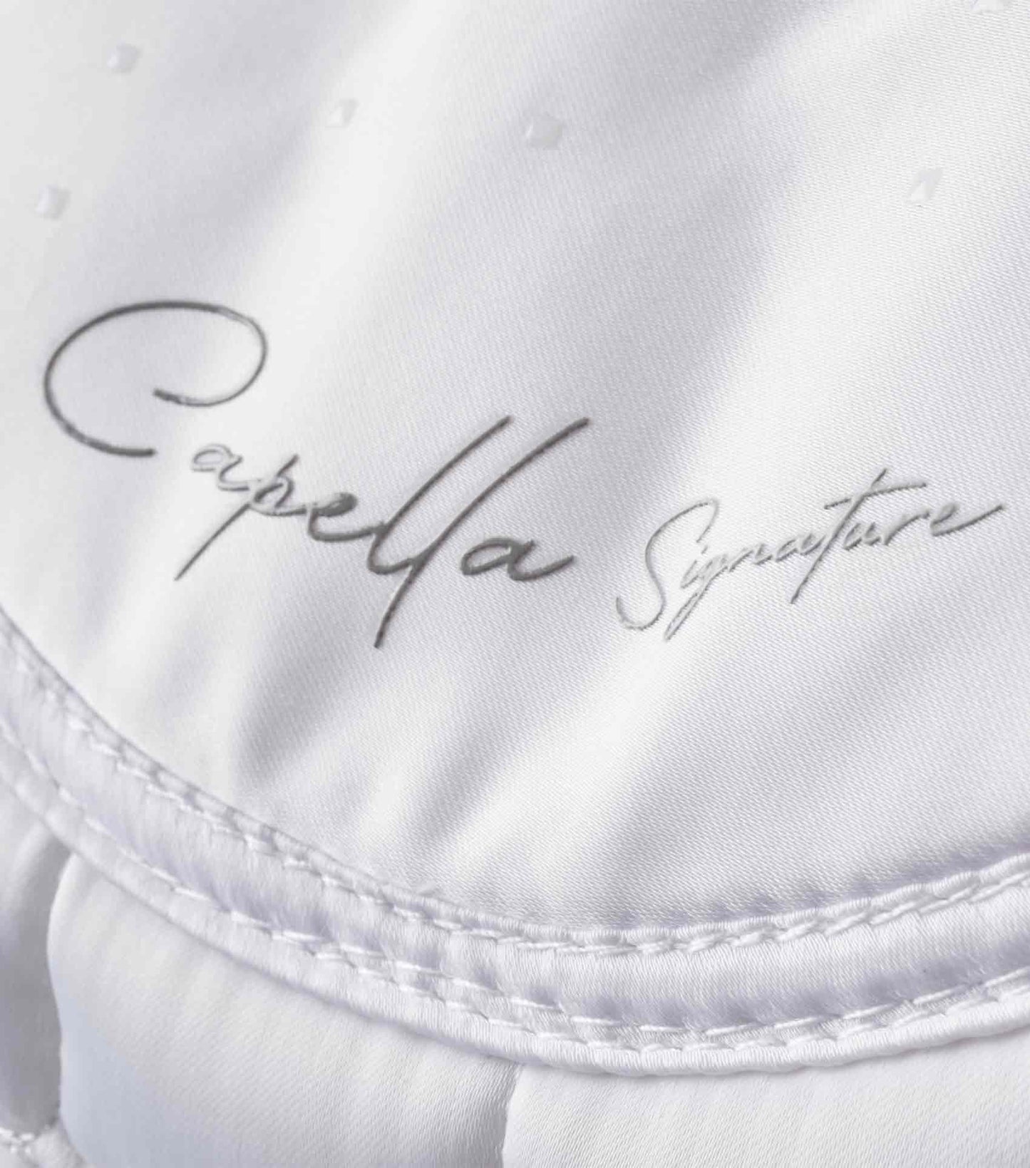 Premier Equine Capella Close Contact Merino Wool GP/Jump Square White/Natural Wool