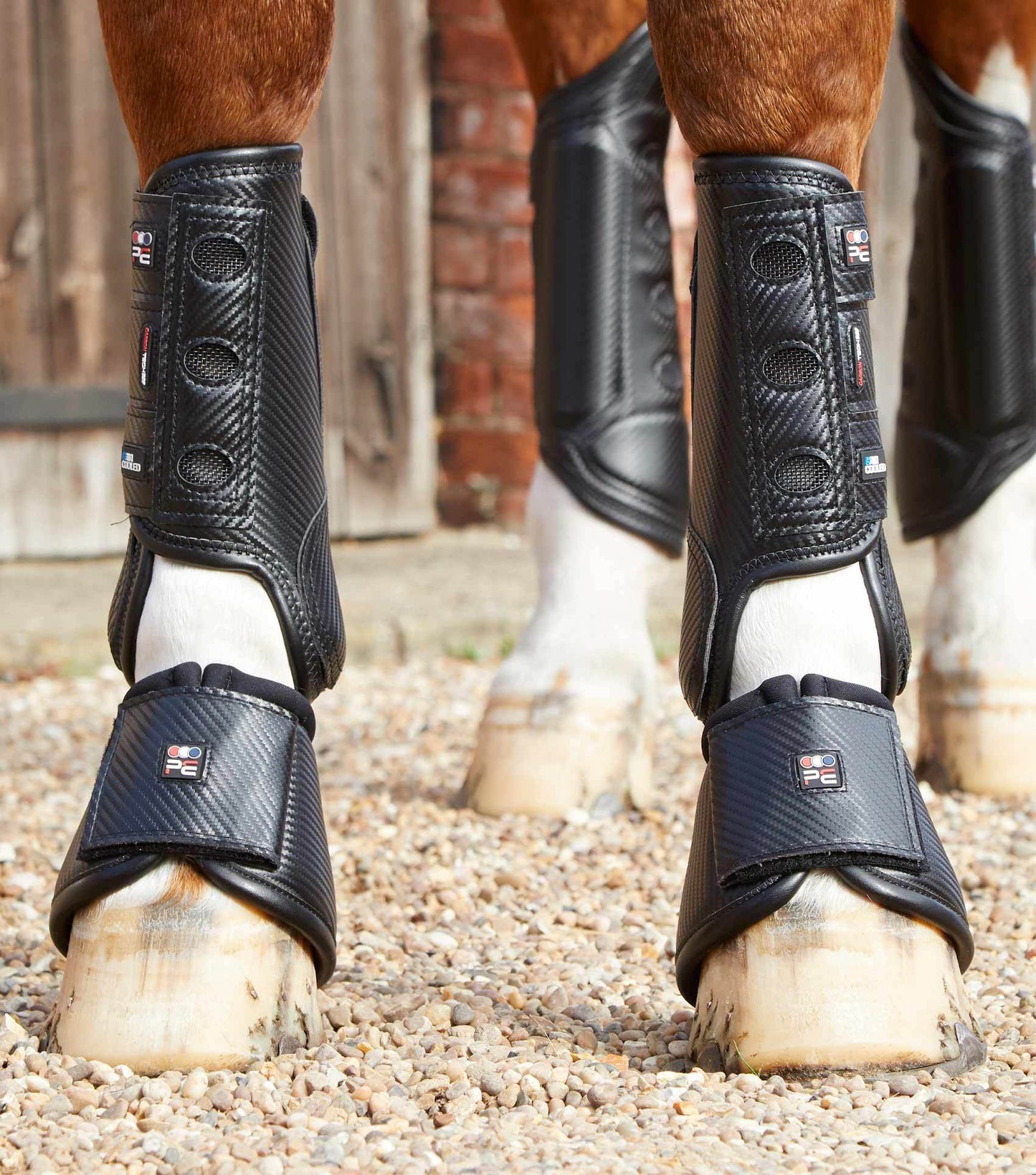 Premier Equine Carbon Tech Air Cooled Eventing Boots - Front - N P Equestrian & Pet Supplies Ltd