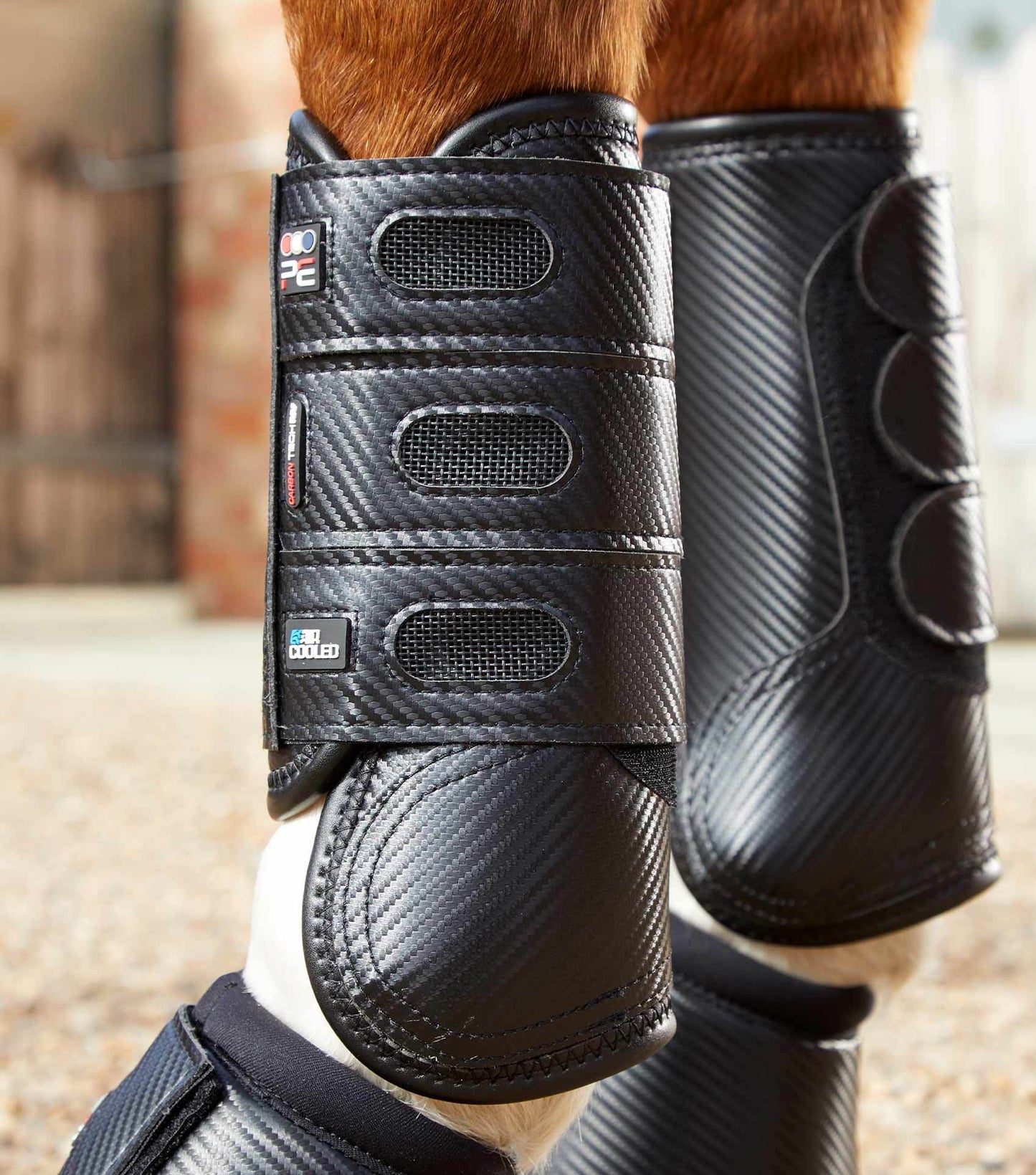 Premier Equine Carbon Tech Air Cooled Eventing Boots - Front - N P Equestrian & Pet Supplies Ltd