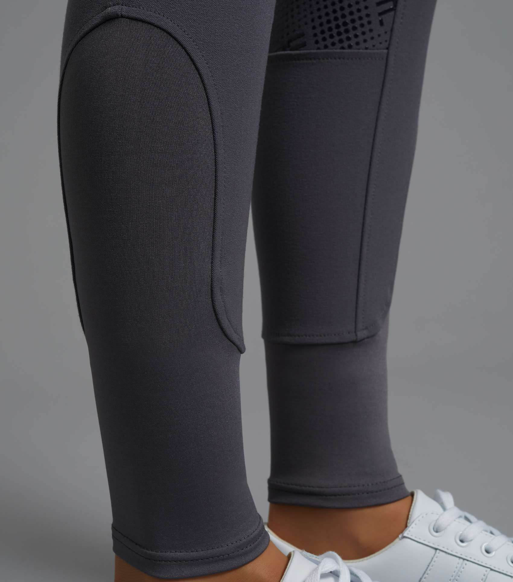 Premier Equine Cassa Ladies Full Seat Gel Riding Breeches Anthracite - N P Equestrian & Pet Supplies Ltd