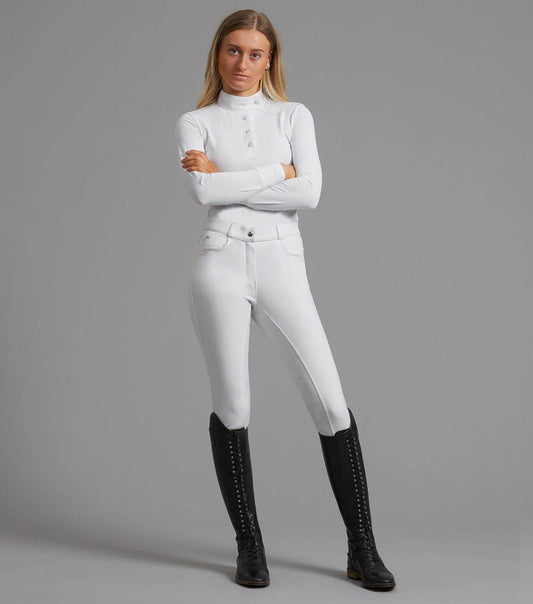 Premier Equine Cassa Ladies Full Seat Gel Competition Riding Breeches - N P Equestrian & Pet Supplies Ltd
