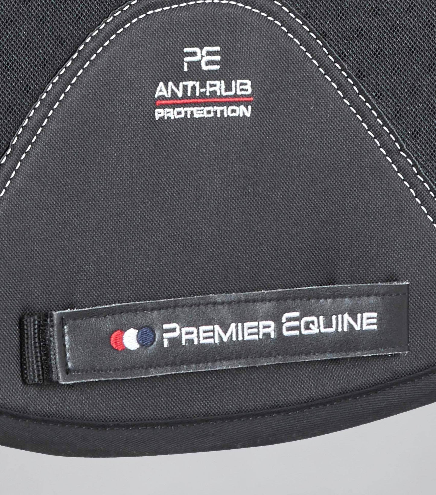 Premier Equine Close Contact Airtechnology Shockproof Wool Saddle Pad - Dressage Square Black/Black Wool - N P Equestrian & Pet Supplies Ltd