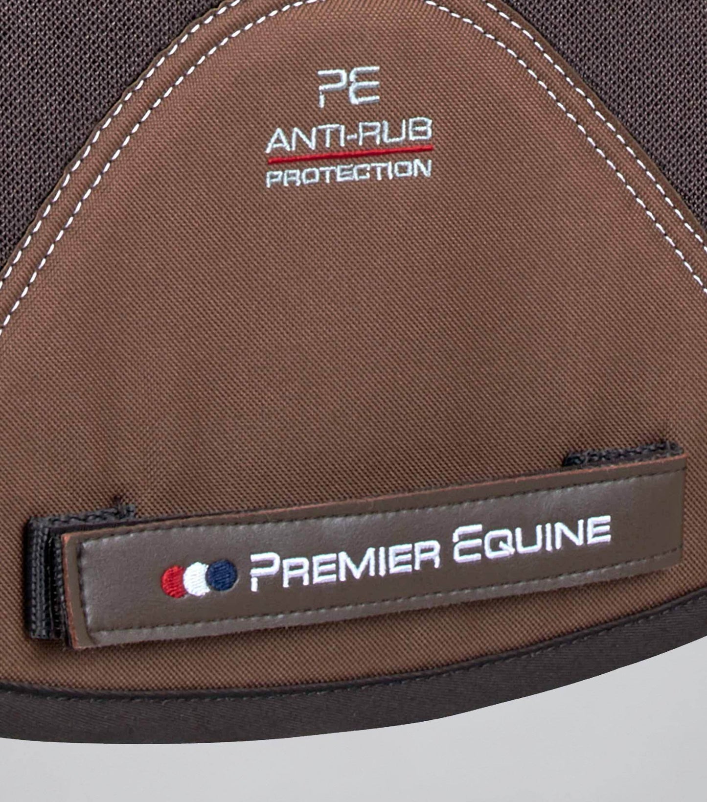 Premier Equine Close Contact Airtechnology Shockproof Wool Saddle Pad - Dressage Square Brown/Brown Wool - N P Equestrian & Pet Supplies Ltd
