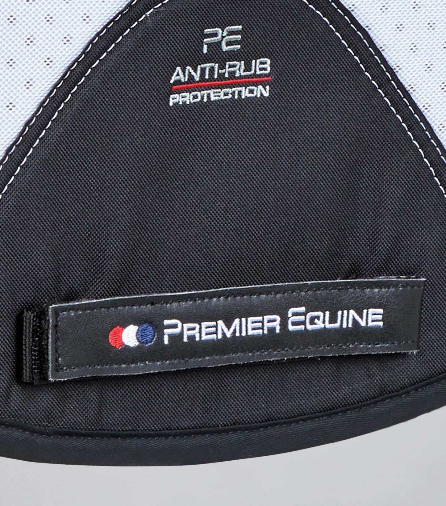 Premier Equine Close Contact Airtechnology Shockproof Wool Saddle Pad - Dressage Square White/Black Wool - N P Equestrian & Pet Supplies Ltd