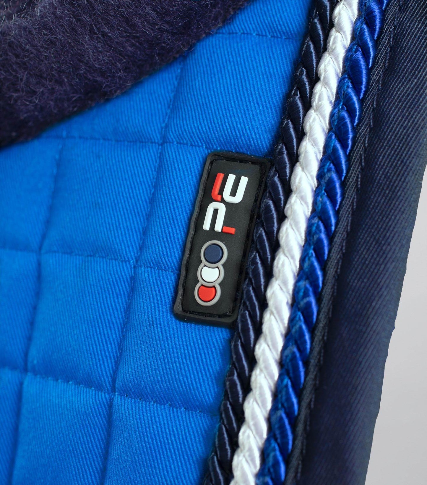 Premier Equine Close Contact Merino Wool European Saddle Pad - Dressage Saddle Pad Royal Blue/Navy Wool - N P Equestrian & Pet Supplies Ltd