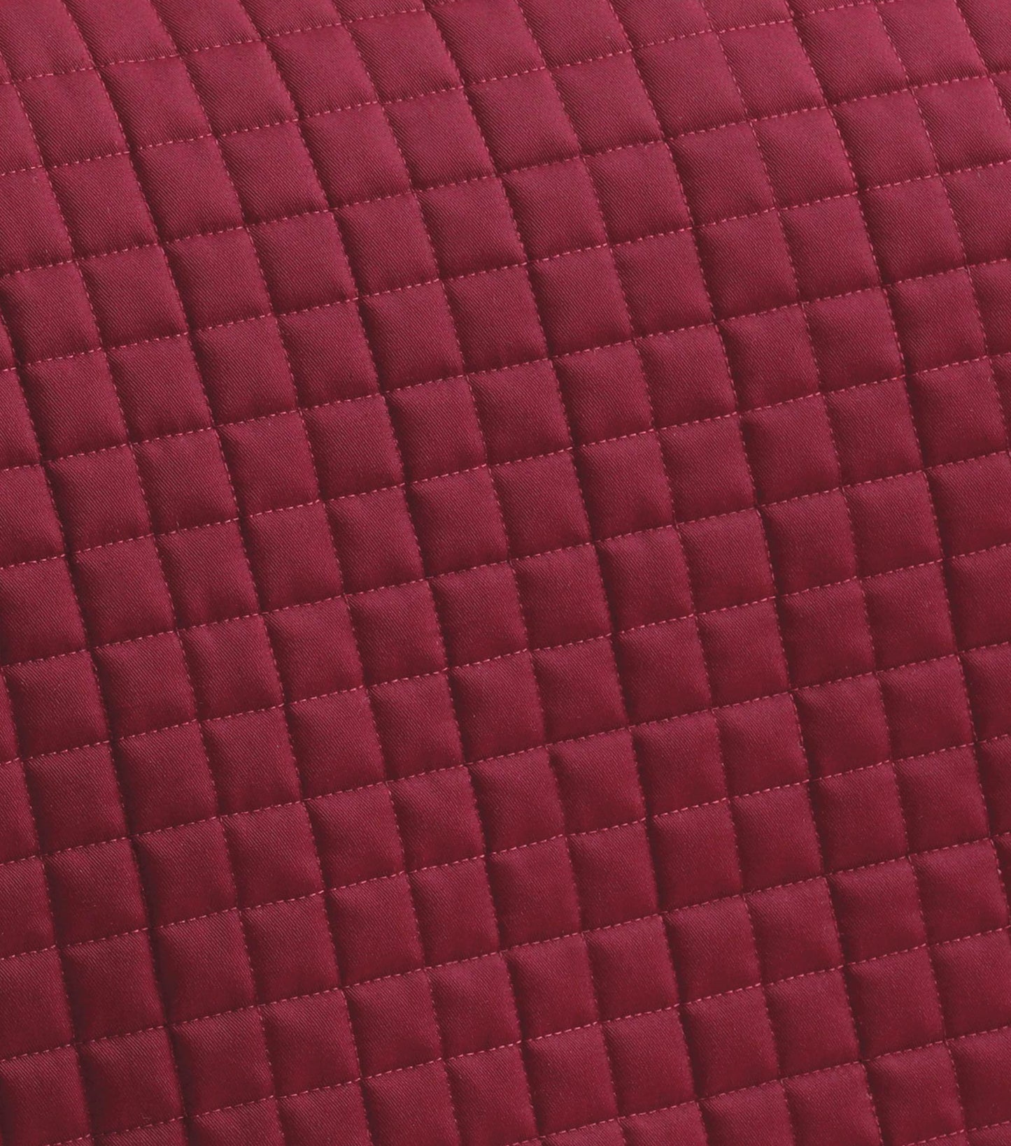 Premier Equine Close Contact Merino Wool European Saddle Pad - GP/Jump Square Burgundy/Navy Wool
