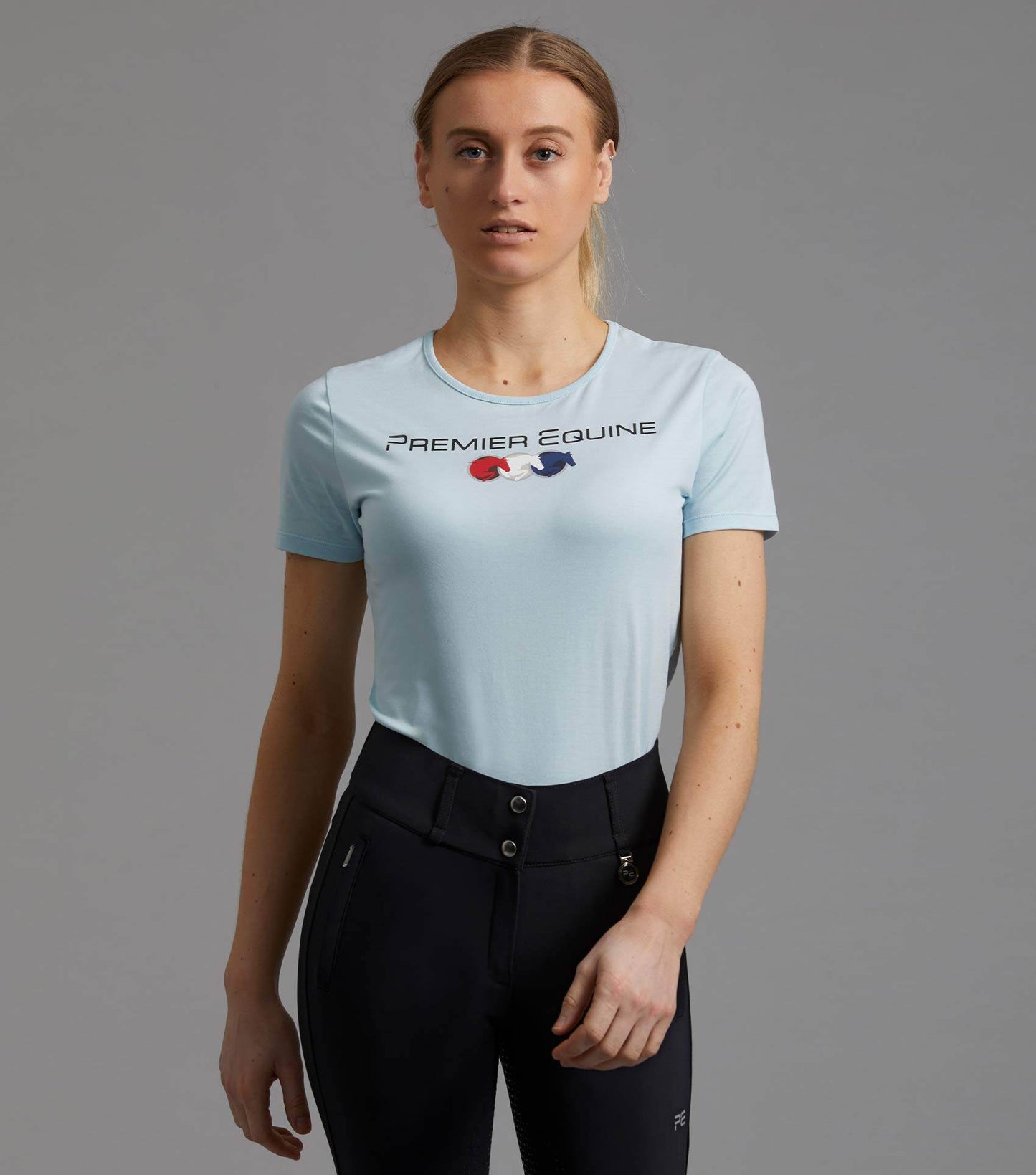 Premier Equine Chiaro Ladies Cotton Riding T-Shirt - N P Equestrian & Pet Supplies Ltd