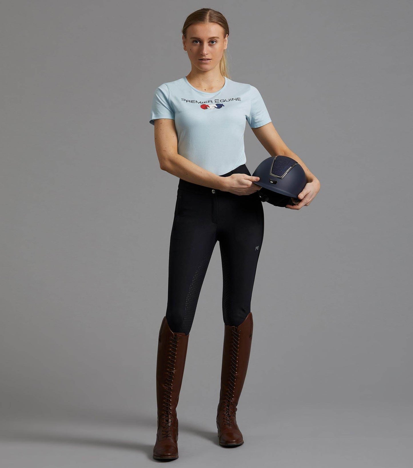 Premier Equine Chiaro Ladies Cotton Riding T-Shirt - N P Equestrian & Pet Supplies Ltd