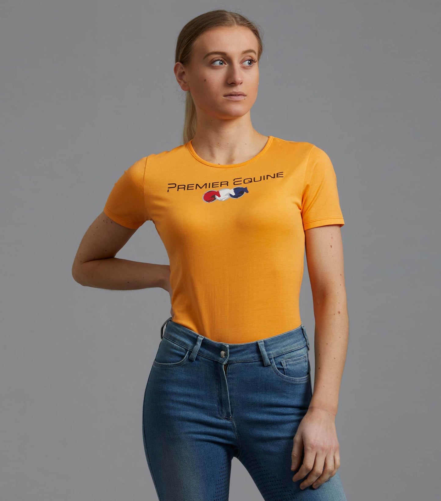 Premier Equine Chiaro Ladies Cotton Riding T-Shirt - N P Equestrian & Pet Supplies Ltd