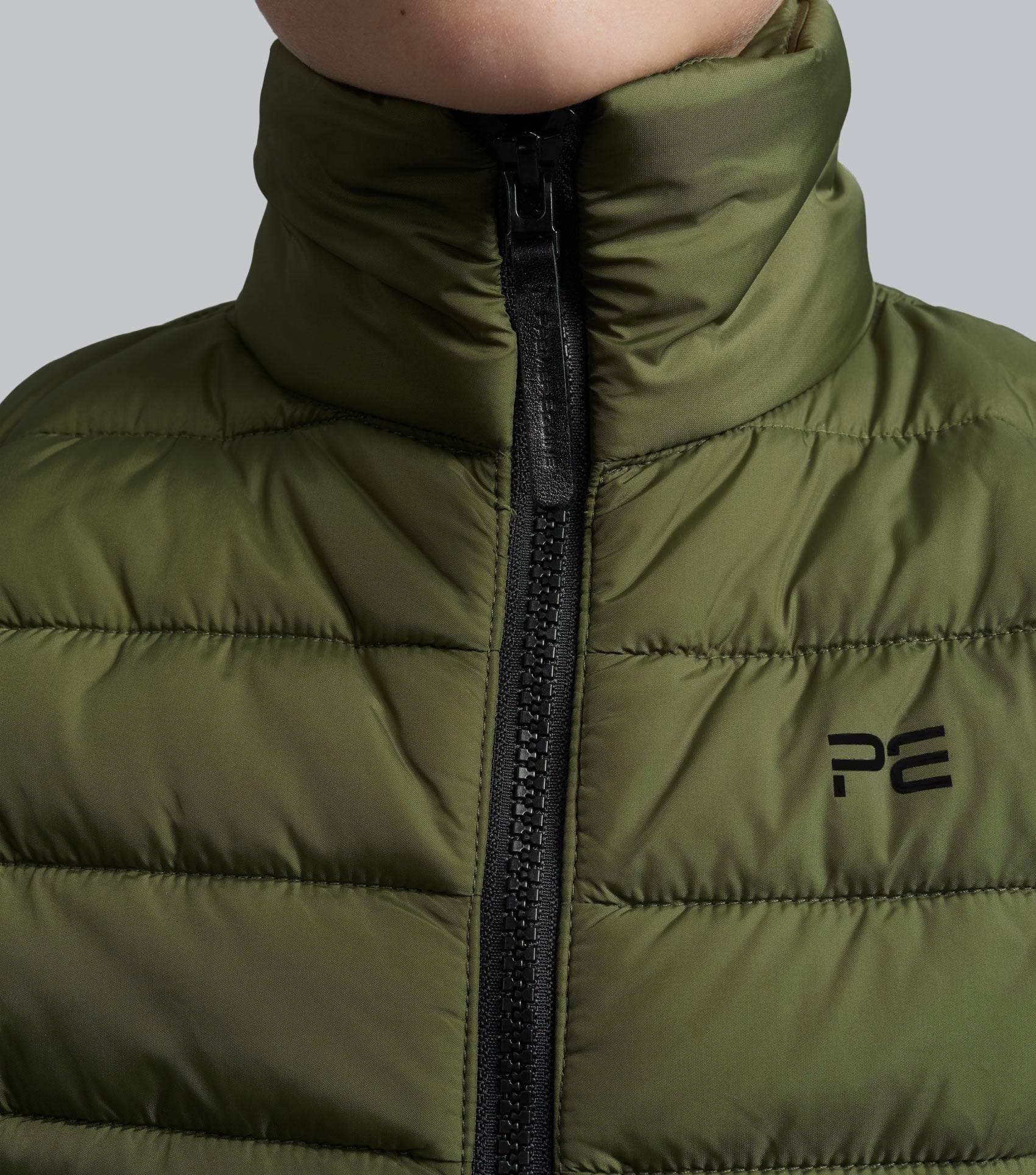 Premier Equine Dante Junior Unisex Gilet Olive - N P Equestrian & Pet Supplies Ltd