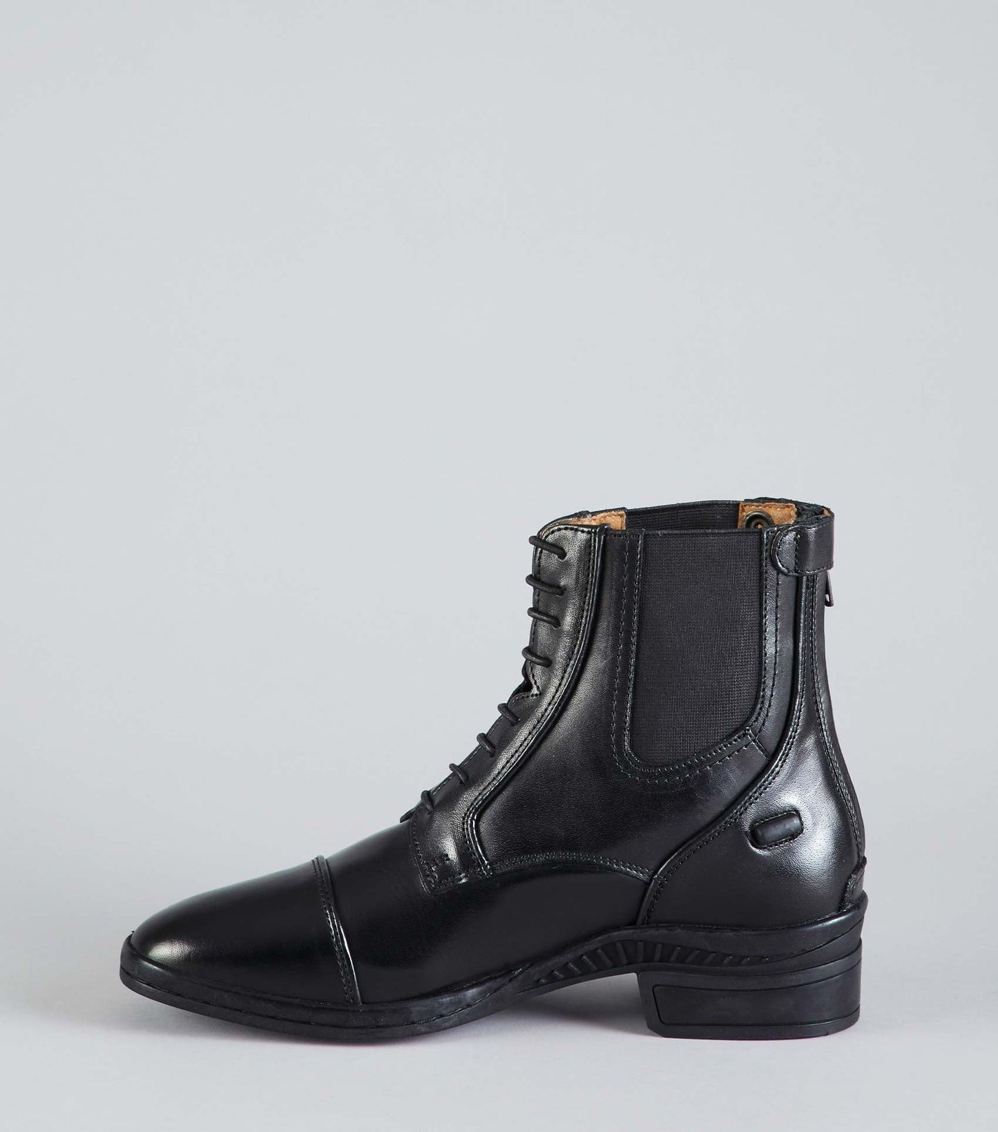 Premier Equine Denver Ladies Leather Paddock/Riding Boot Black