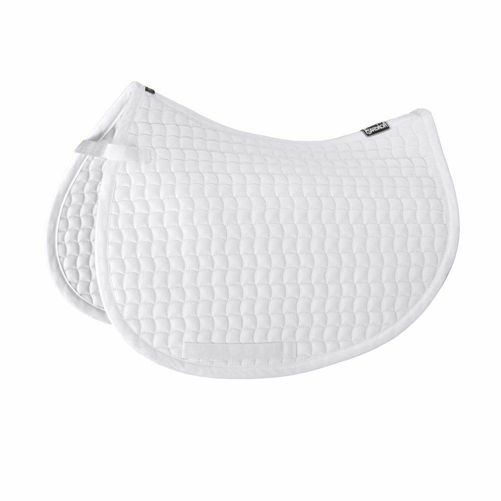 Eskadron COTTON Saddle Cloth White - N P Equestrian & Pet Supplies Ltd