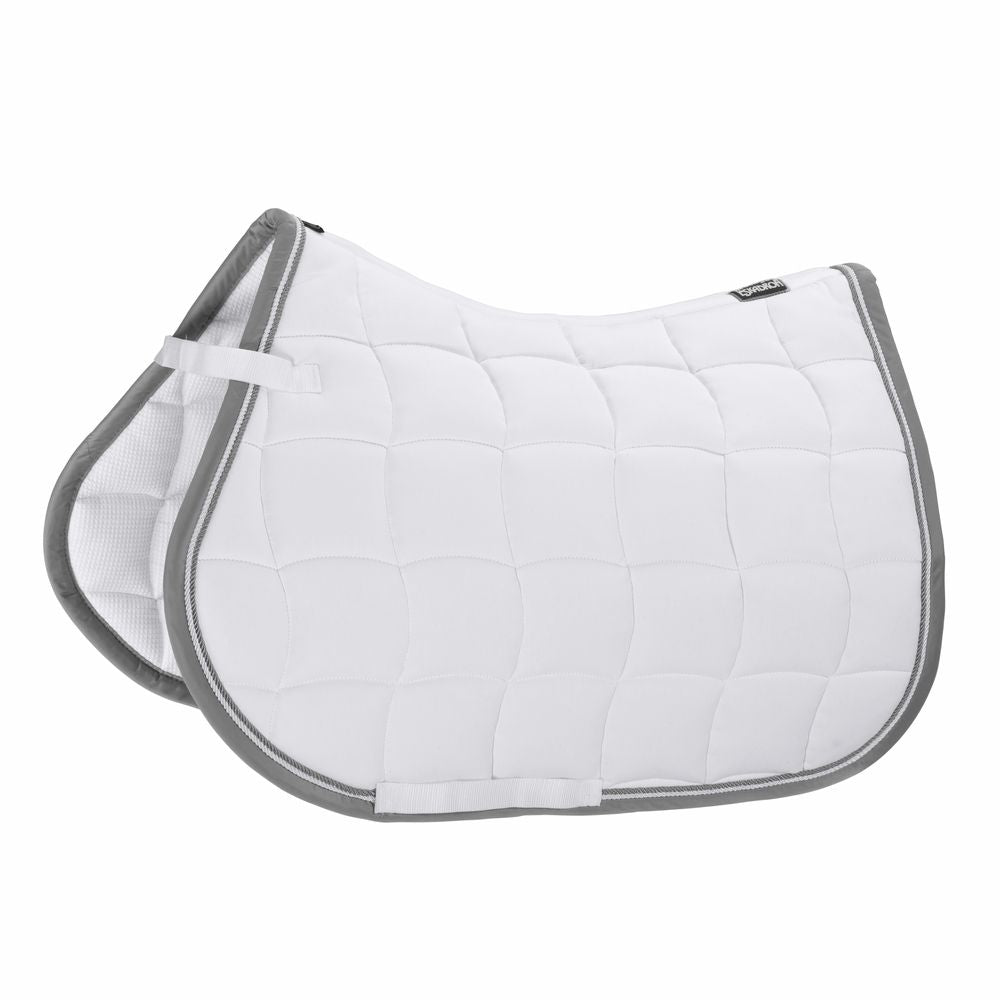 Eskadron PERFORMANCE CONTRAST Saddle Cloth White