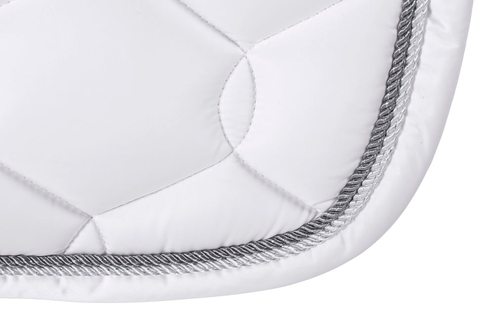 Eskadron GLOSSY WAVE CONTRAST Saddle Cloth White