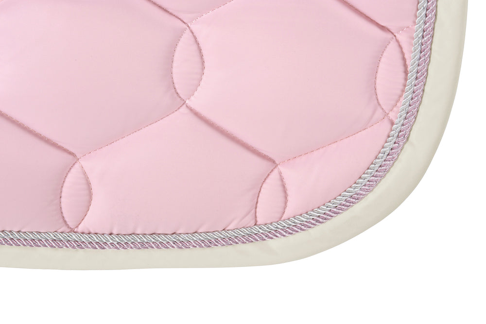 Eskadron GLOSSY WAVE CONTRAST Saddle Cloth Powder Rose