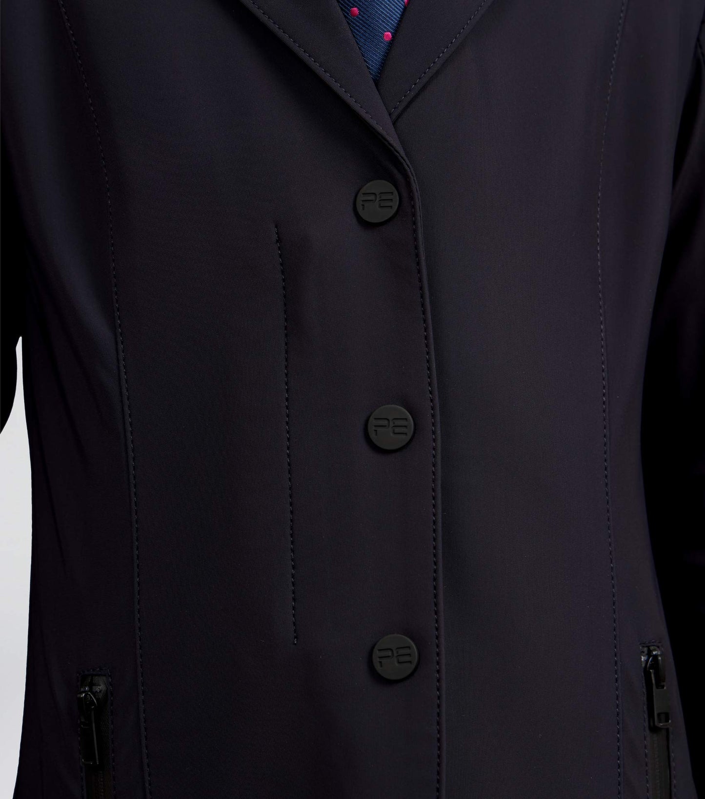 Premier Equine Evinco Girls Competition Jacket French Navy