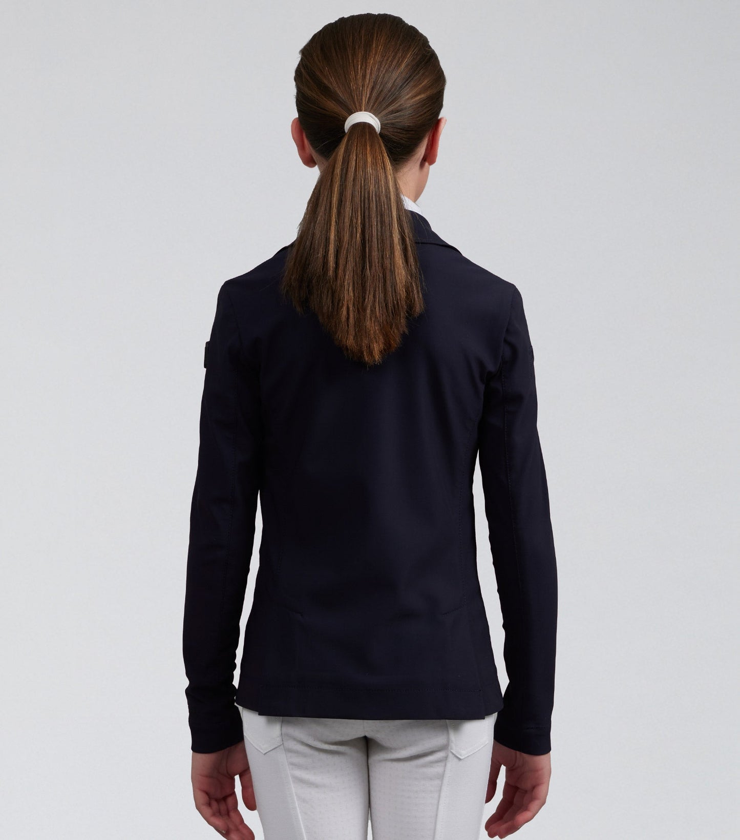 Premier Equine Evinco Girls Competition Jacket French Navy