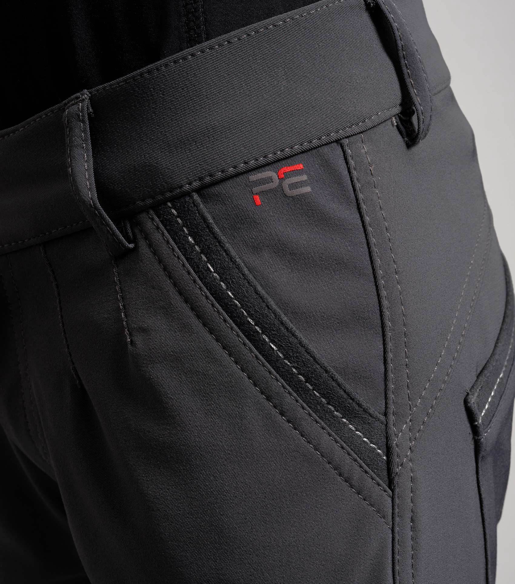 Premier Equine Gando Boys Gel Knee Riding Breeches Grey - N P Equestrian & Pet Supplies Ltd