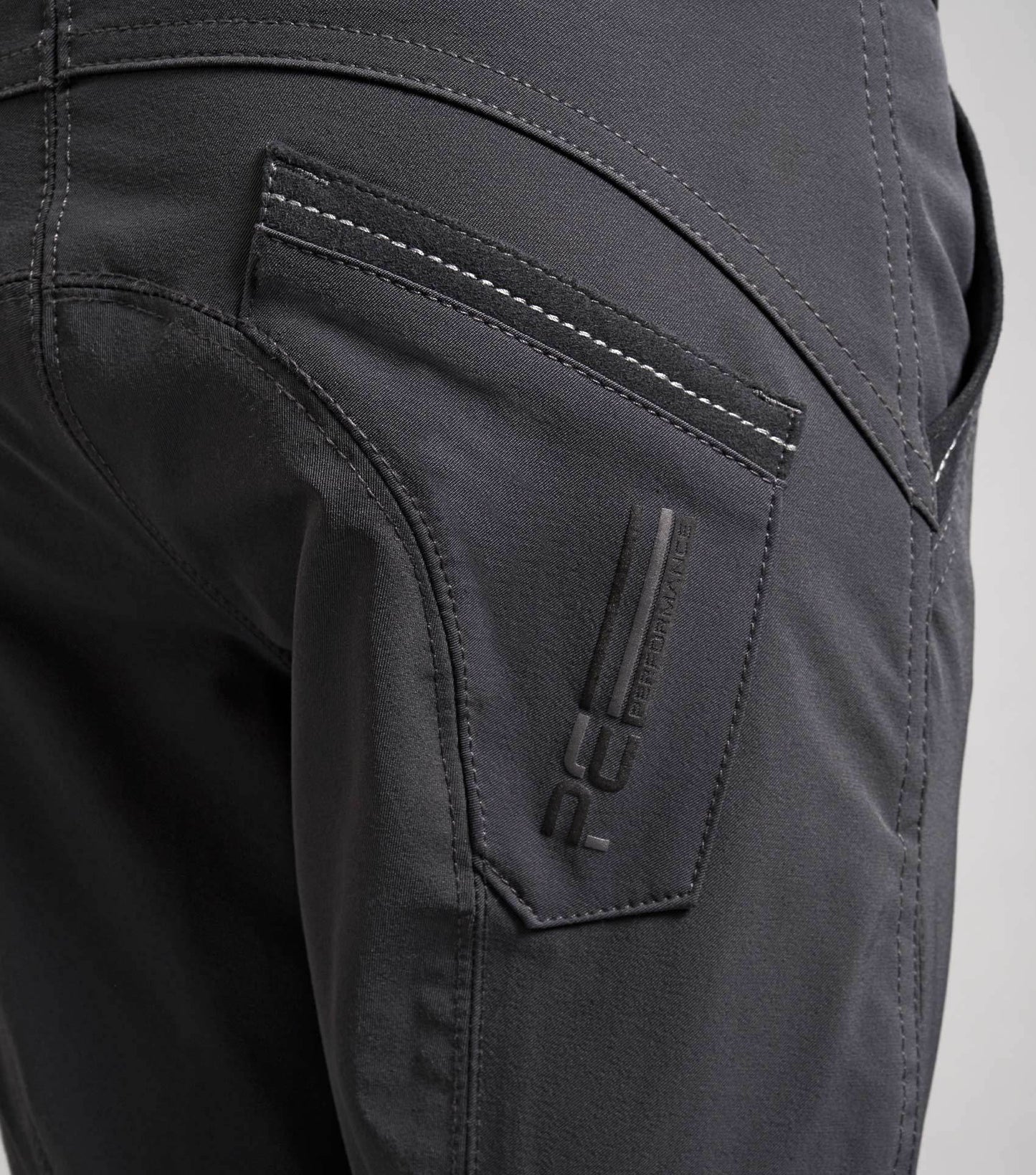 Premier Equine Gando Boys Gel Knee Riding Breeches Grey - N P Equestrian & Pet Supplies Ltd