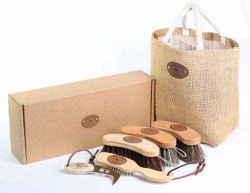 Borstiq Original Banana Grooming Brush Set