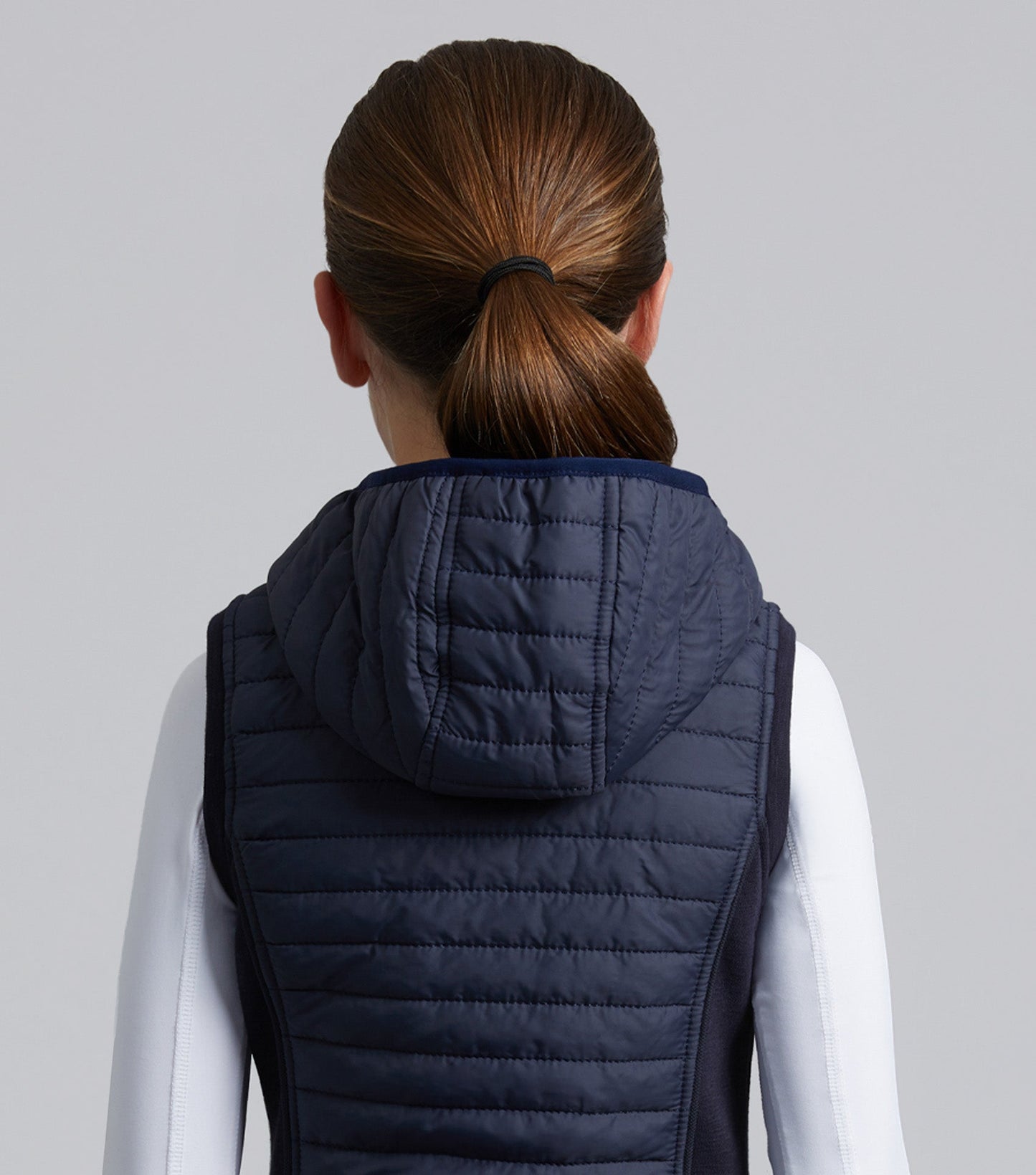 Premier Equine Mini Lamera Girl's Hybrid Riding Gilet Navy