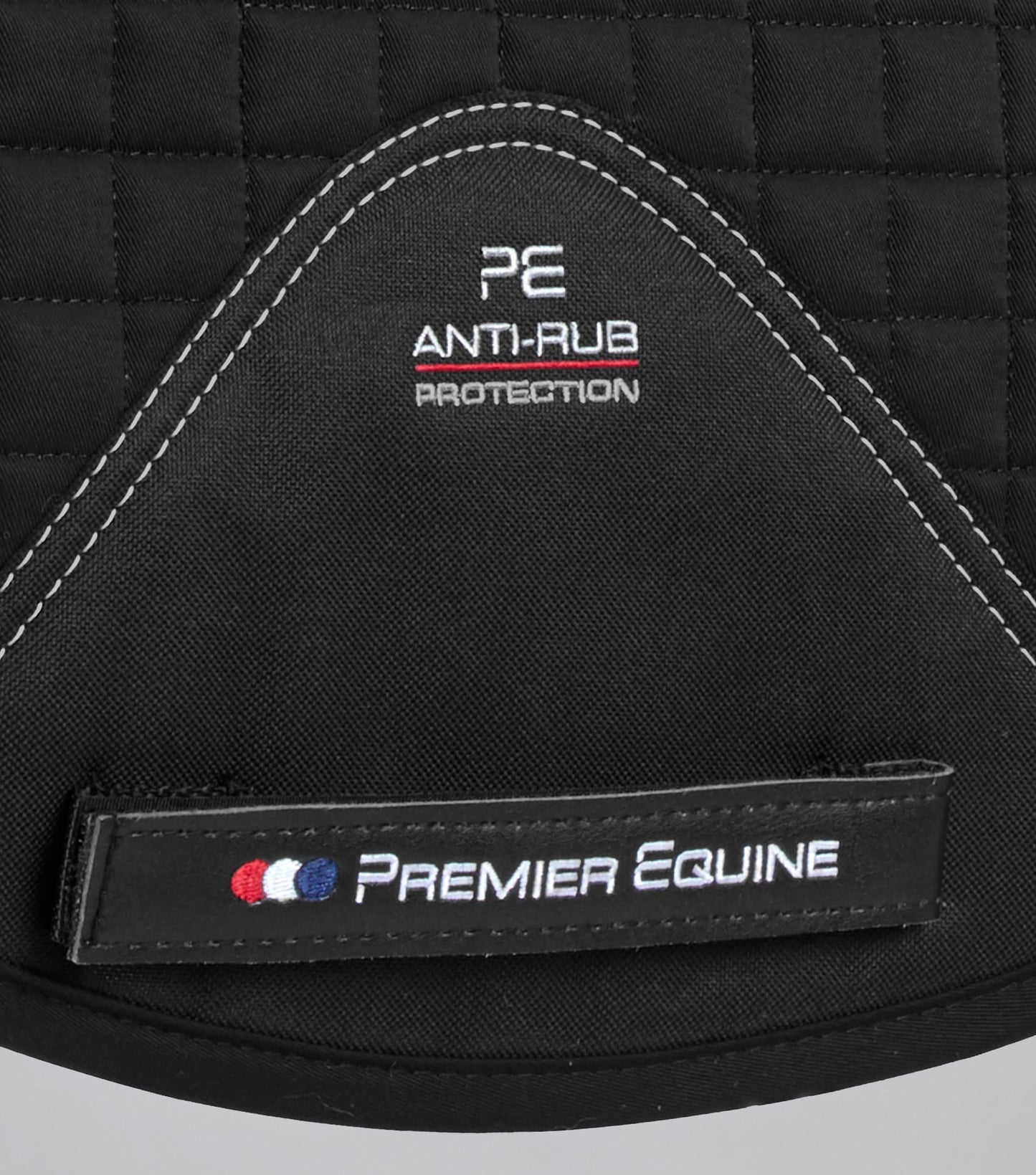 Premier Equine Merino Wool Saddle Pad - GP/Jump Numnah Black/Natural Wool
