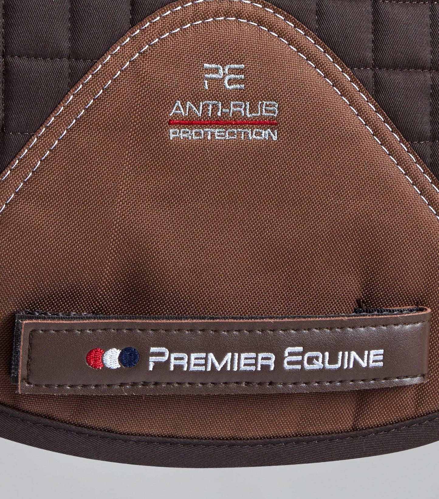 Premier Equine Merino Wool Saddle Pad - GP/Jump Numnah Brown/Brown Wool