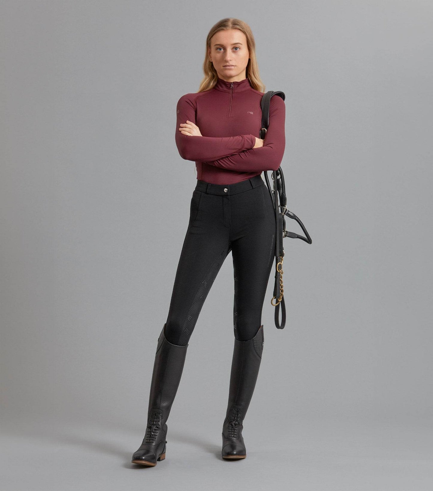 Premier Equine Ombretta Ladies Technical Riding Top - N P Equestrian & Pet Supplies Ltd