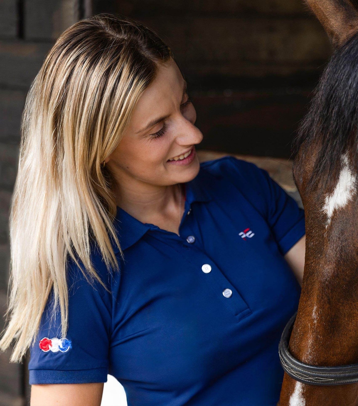 Premier Equine PE Ladies Team Polo Shirt - N P Equestrian & Pet Supplies Ltd