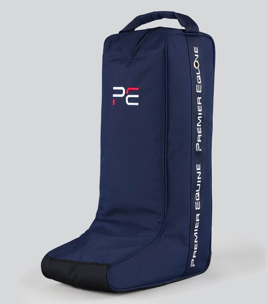 Premier Equine PE Team Tall Boot Bag Navy - N P Equestrian & Pet Supplies Ltd