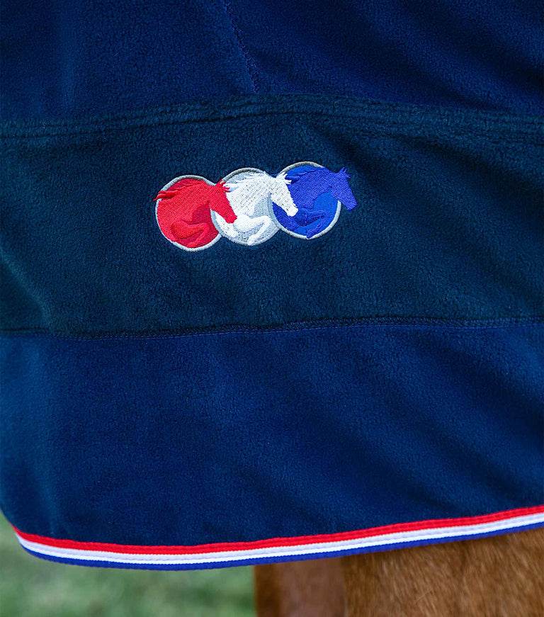 Premier Equine Buster Fleece Cooler Rug - Vecto Edition Navy - N P Equestrian & Pet Supplies Ltd