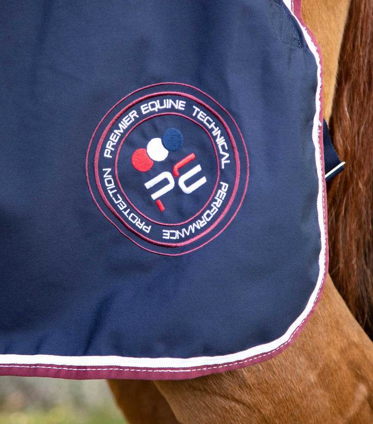 Premier Equine Stratus Horse Stable Sheet Navy - N P Equestrian & Pet Supplies Ltd