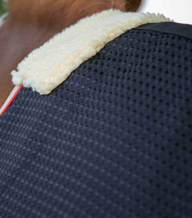 Premier Equine Buster Waffle Horse Cooler Rug Black