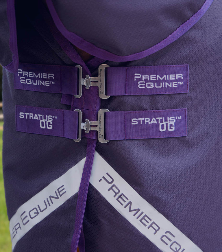 Premier Equine Stratus 600D Series 0g Turnout Rug with Classic Neck Cover
