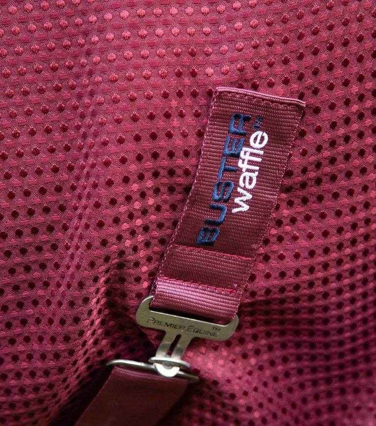 Premier Equine Buster Waffle Horse Cooler Rug Black