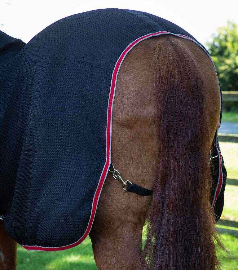 Premier Equine Combo Buster Waffle Horse Cooler Rug Black